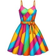 Dress sticker