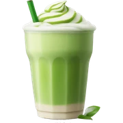 Matcha latte iced  sticker