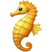 Seahorse sticker