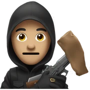 robber emoji sticker