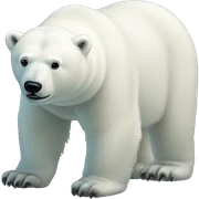polar bear sticker