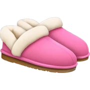 Pink ugg slippers  sticker