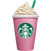 Pink Starbucks sticker