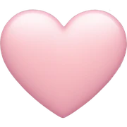 pastel pink heart sticker