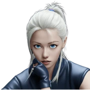 girl with blue eyes sticker