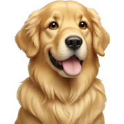 Golden retriever  sticker
