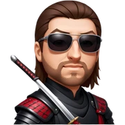 Katana Master sticker
