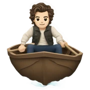 Harry styles in a boat sticker