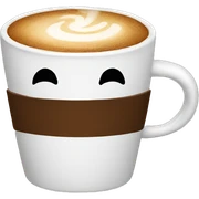 Coffee sticker