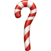 candy cane sticker