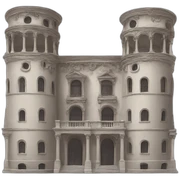 romanticism, style, architecture sticker