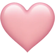 Light Pink Heart  sticker