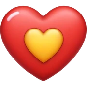 Heart sticker
