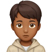 Korean boy sticker