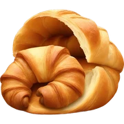 croissant eating croissant sticker