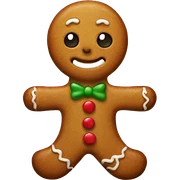 Gingerbread man  sticker