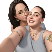 intimate selfie with jewelry sticker