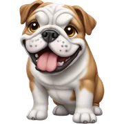 English bulldog  sticker