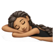 Ariana Grande sleeping sticker