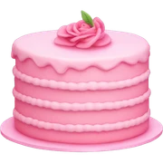 cake pink pastel  sticker