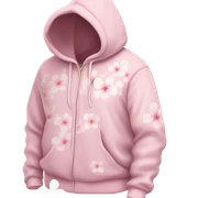 Cherry Blossom hoodie sticker