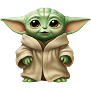 Baby yoda sticker