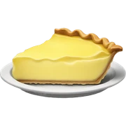 Lemon pie piece  sticker