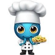 Octopus chef  sticker