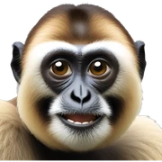 Hainan gibbon sticker