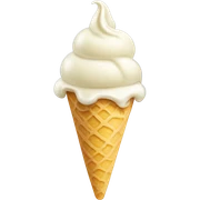 vanilla ice cream sticker