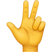Slapping emoji sticker