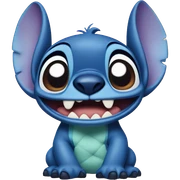 Stitch from lilo and stitch sticker