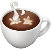 Hot chocolate sticker