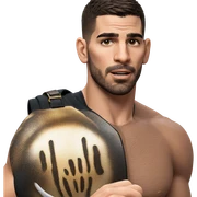 muscular male with short hair sticker