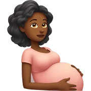 maman post partum sticker