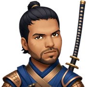 Vigilant Samurai sticker