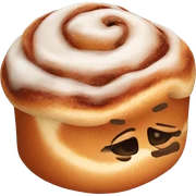 Cinnamon roll sticker