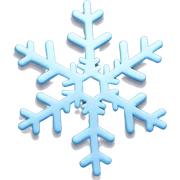 snowflake sticker