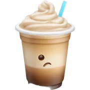 iced latte sticker