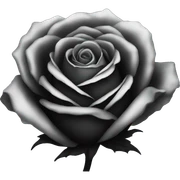 black rose sticker