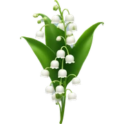 lily of the valley sticker