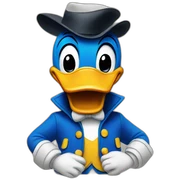 Donald Duck sticker