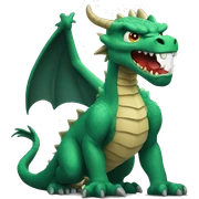 Dragon angry sticker