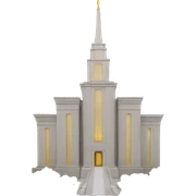LDS temple sticker