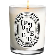 realistic white  coloured diptyque branded candle sticker