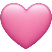 pink heart sticker