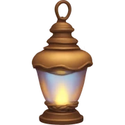 Fairy lamp sticker