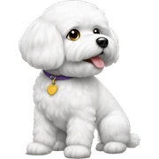 bichon frise sticker