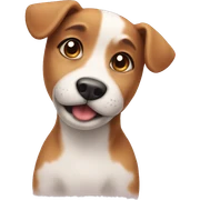 Cute dog sticker