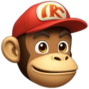 Diddy Kong sticker